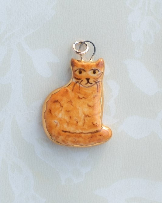 Ginger Cat Charm