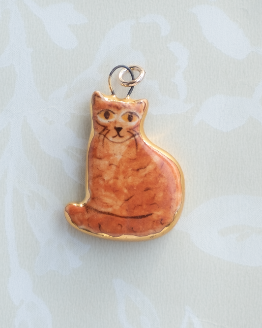 Ginger Cat Charm