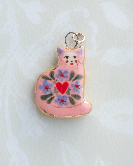 Cat Lady Charm