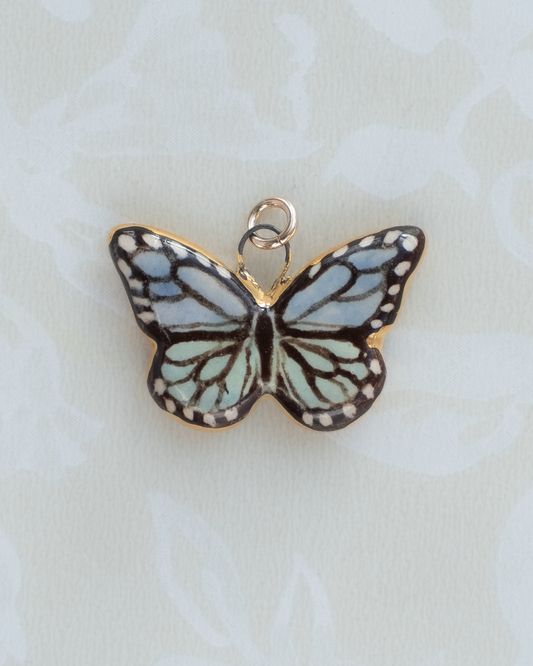 Blue Butterfly Charm