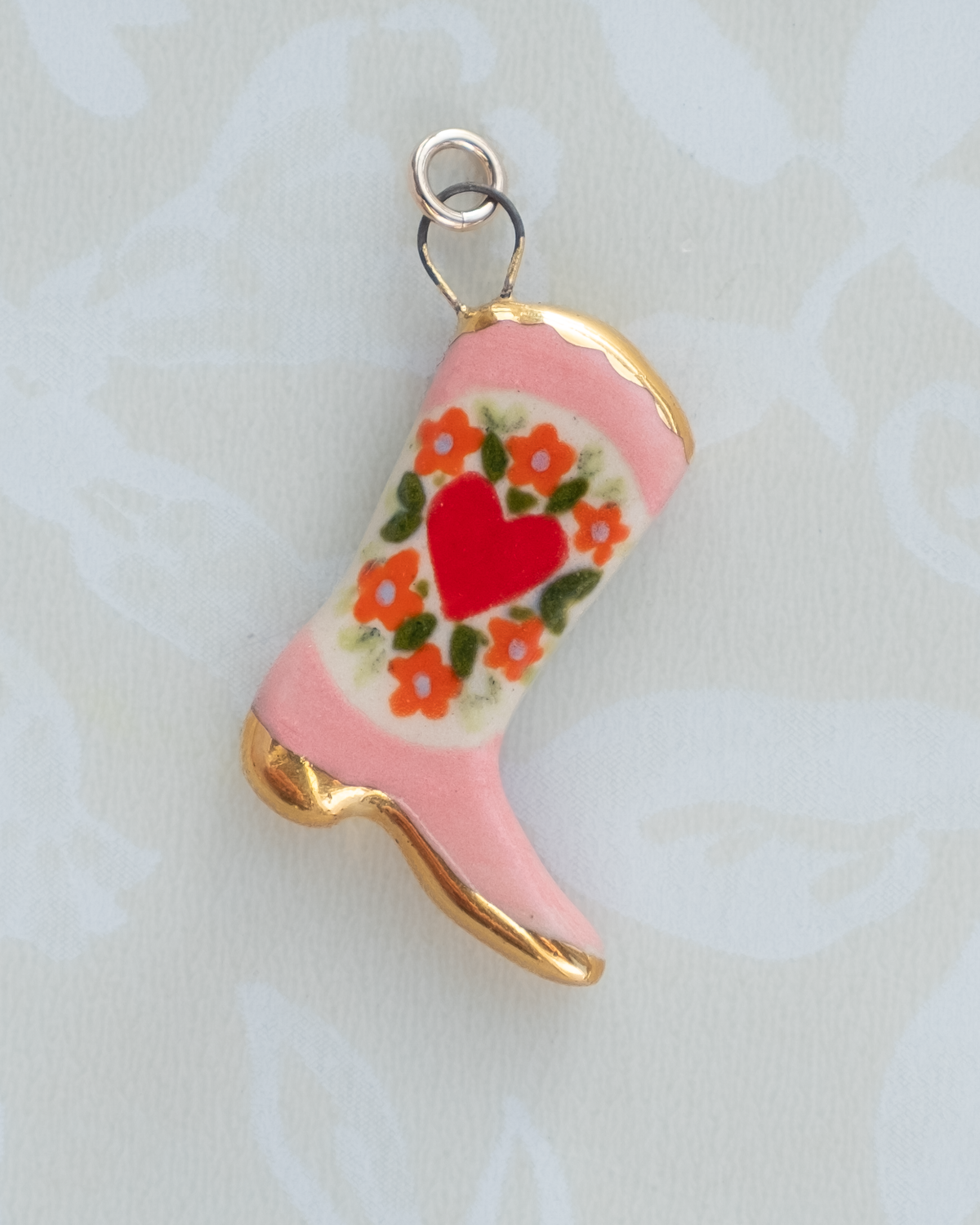 Heart Boot Charm