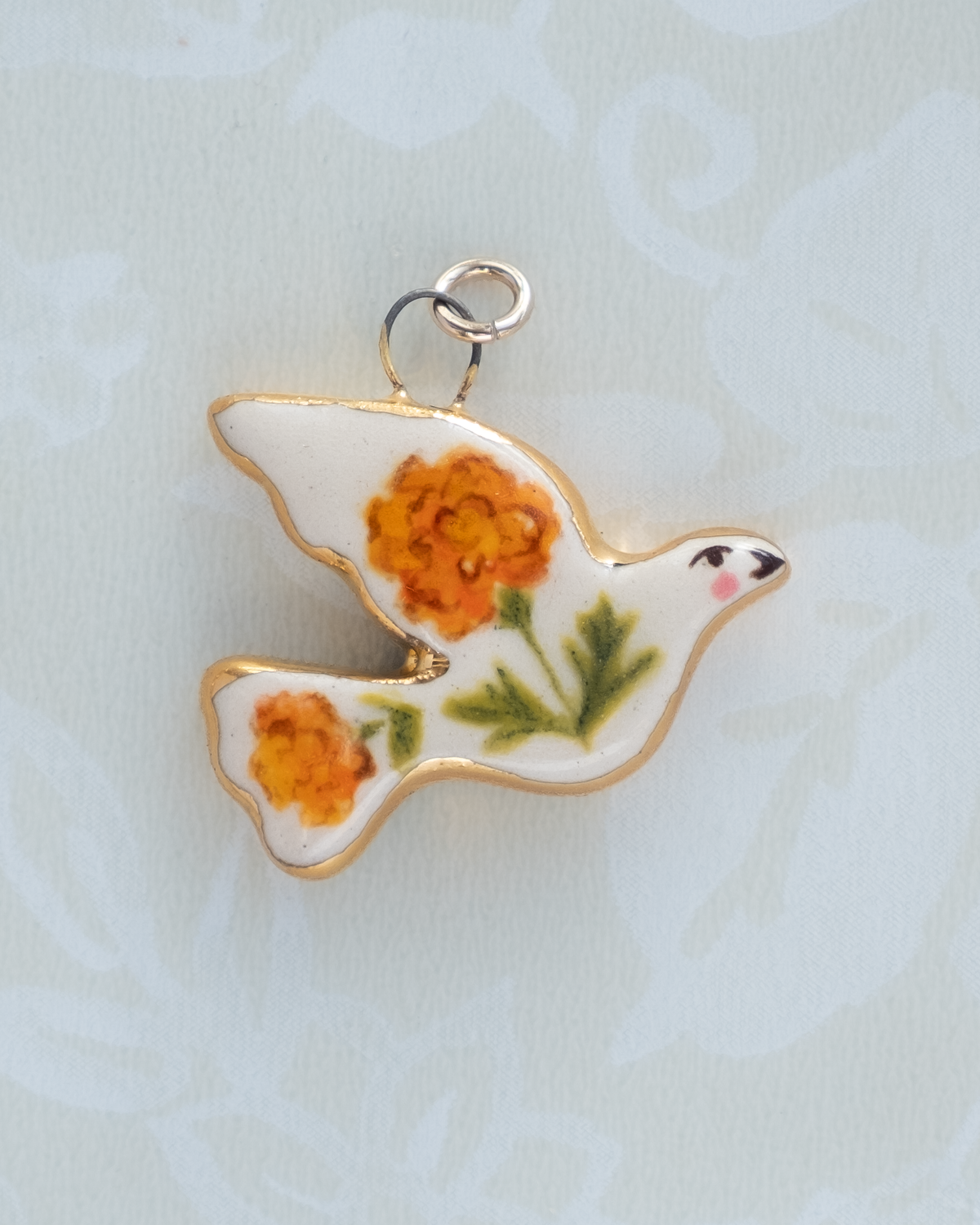 Marigold Bird Charm